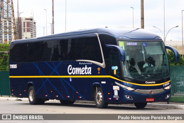 Viação Cometa 719505 na cidade de São Paulo, São Paulo, Brasil, por Paulo Henrique Pereira Borges. Número da foto: #12514802.