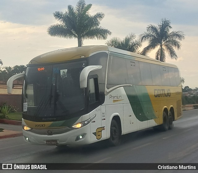 Empresa Gontijo de Transportes 19510 na cidade de Montes Claros, Minas Gerais, Brasil, por Cristiano Martins. Número da foto: #12514403.