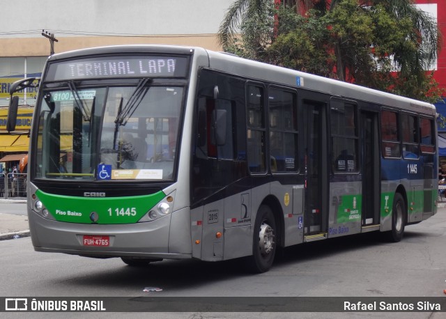 Viação Santa Brígida 1 1445 na cidade de São Paulo, São Paulo, Brasil, por Rafael Santos Silva. Número da foto: #12515196.