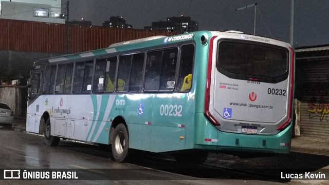 Auto Viação Urubupungá 00232 na cidade de Osasco, São Paulo, Brasil, por Lucas Kevin. Número da foto: #12513405.