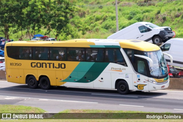 Empresa Gontijo de Transportes 18350 na cidade de Aparecida, São Paulo, Brasil, por Rodrigo Coimbra. Número da foto: #12513603.