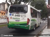 Viação Piracicabana Santos 5402 na cidade de Santos, São Paulo, Brasil, por Davi Cesar. Número da foto: #12513448.