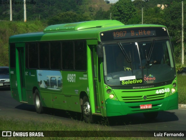 Viação Cuiabá 44048 na cidade de Sabará, Minas Gerais, Brasil, por Luiz Fernando. Número da foto: #12516812.
