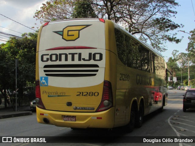 Empresa Gontijo de Transportes 21280 na cidade de Belo Horizonte, Minas Gerais, Brasil, por Douglas Célio Brandao. Número da foto: #12517404.
