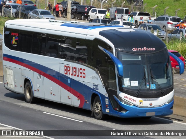 Brubuss Transportes 13000 na cidade de Aparecida, São Paulo, Brasil, por Gabriel Oliveira Caldas da Nobrega. Número da foto: #12515729.