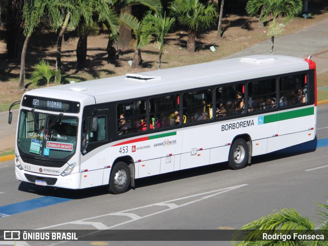 Borborema Imperial Transportes 453 na cidade de Recife, Pernambuco, Brasil, por Rodrigo Fonseca. Número da foto: #12516510.