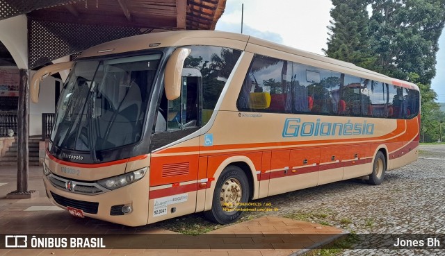 Auto Viação Goianésia 176003-2 na cidade de Pirenópolis, Goiás, Brasil, por Jones Bh. Número da foto: #12516897.