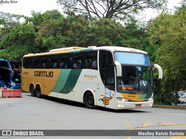 Empresa Gontijo de Transportes 14745 na cidade de São Paulo, São Paulo, Brasil, por Weslley Kelvin Batista. Número da foto: #12516635.
