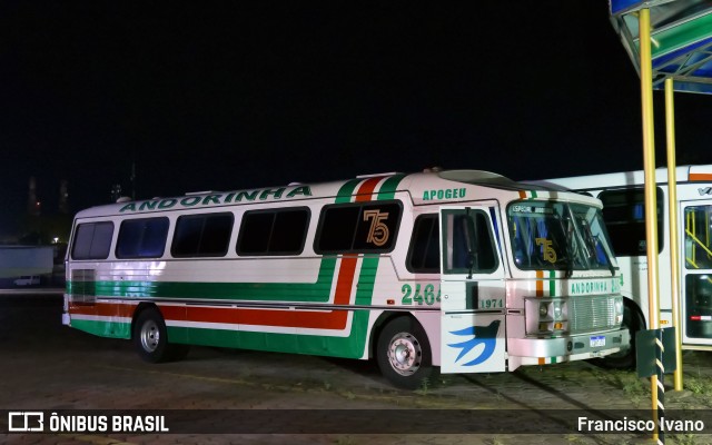 Empresa de Transportes Andorinha 2464 na cidade de Presidente Prudente, São Paulo, Brasil, por Francisco Ivano. Número da foto: #12516770.