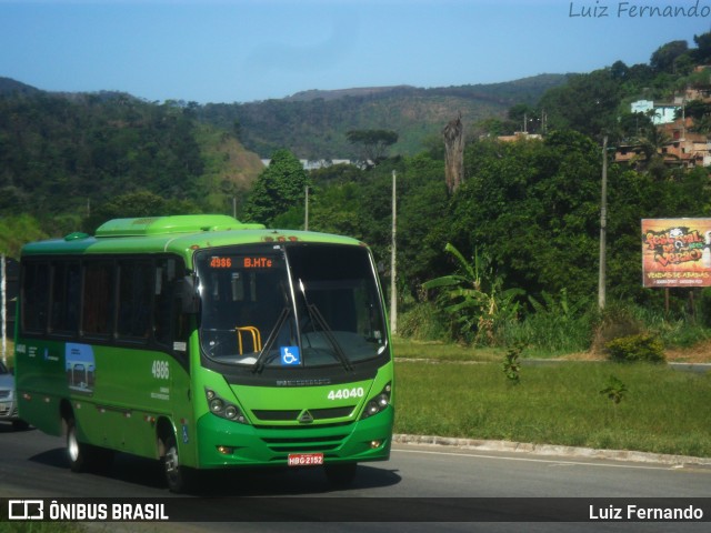 Viação Cuiabá 44040 na cidade de Sabará, Minas Gerais, Brasil, por Luiz Fernando. Número da foto: #12516794.