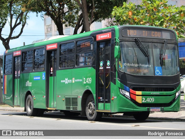Mobibrasil São Lourenço >>> Mobi-PE 2.409 na cidade de Recife, Pernambuco, Brasil, por Rodrigo Fonseca. Número da foto: #12516536.
