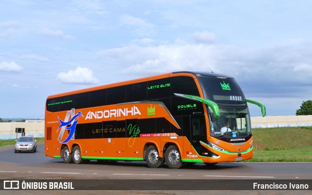 Empresa de Transportes Andorinha 7064 na cidade de Regente Feijó, São Paulo, Brasil, por Francisco Ivano. Número da foto: #12517361.