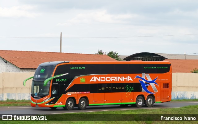 Empresa de Transportes Andorinha 7065 na cidade de Regente Feijó, São Paulo, Brasil, por Francisco Ivano. Número da foto: #12517276.