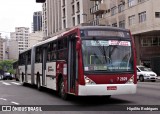 Viação Campo Belo 7 2829 na cidade de São Paulo, São Paulo, Brasil, por Hipólito Rodrigues. Número da foto: #:id.