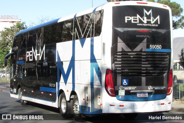 Empresa de Ônibus Nossa Senhora da Penha 59050 na cidade de Curitiba, Paraná, Brasil, por Hariel Bernades. Número da foto: #12518981.