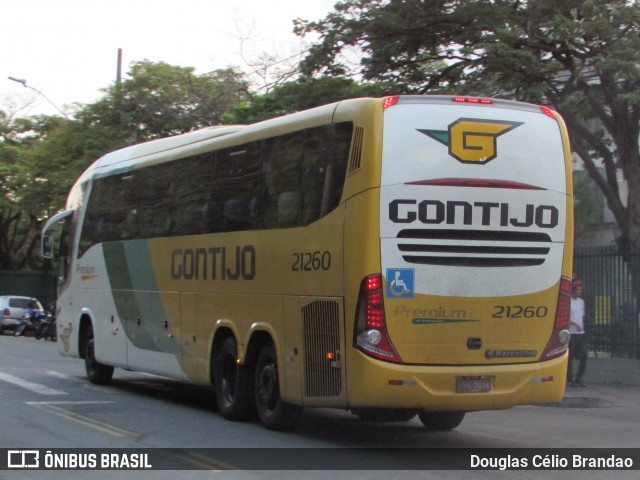 Empresa Gontijo de Transportes 21260 na cidade de Belo Horizonte, Minas Gerais, Brasil, por Douglas Célio Brandao. Número da foto: #12519408.