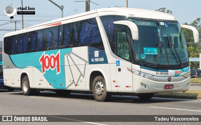 Auto Viação 1001 RJ 108.268 na cidade de Rio de Janeiro, Rio de Janeiro, Brasil, por Tadeu Vasconcelos. Número da foto: #12517954.