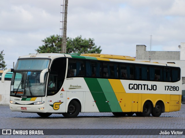 Empresa Gontijo de Transportes 17280 na cidade de Feira de Santana, Bahia, Brasil, por João Victor. Número da foto: #12519297.