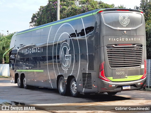 Viação Garcia 96070 na cidade de Curitiba, Paraná, Brasil, por Gabriel Guachineski. Número da foto: #12519467.