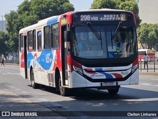 Viação Pavunense B32599 na cidade de Rio de Janeiro, Rio de Janeiro, Brasil, por Cleiton Linhares. Número da foto: #12519389.