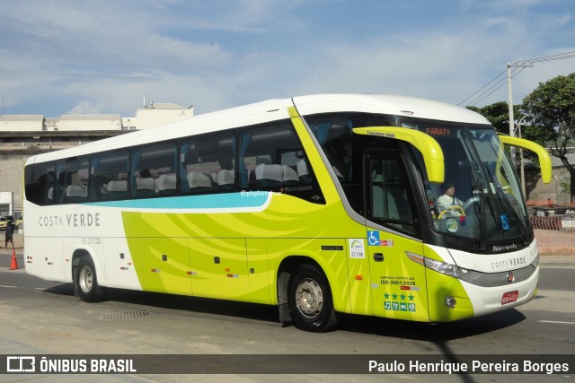 Costa Verde Transportes RJ 217.021 na cidade de Rio de Janeiro, Rio de Janeiro, Brasil, por Paulo Henrique Pereira Borges. Número da foto: #12519360.