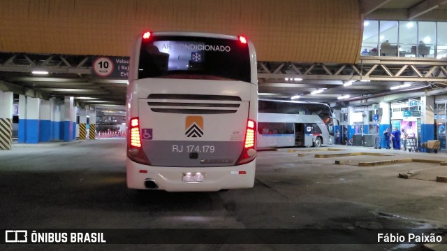 Viação Cidade do Aço RJ 174.179 na cidade de Rio de Janeiro, Rio de Janeiro, Brasil, por Fábio Paixão. Número da foto: #12518351.