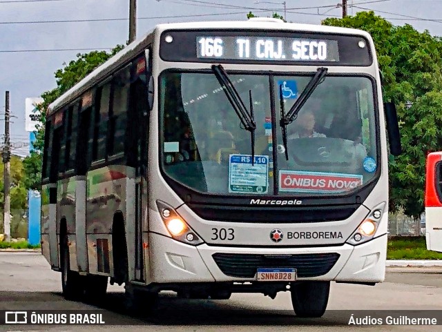 Borborema Imperial Transportes 303 na cidade de Jaboatão dos Guararapes, Pernambuco, Brasil, por Áudios Guilherme. Número da foto: #12518397.