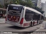 Viação Campo Belo 7 1280 na cidade de São Paulo, São Paulo, Brasil, por Rafael Lopes de Oliveira. Número da foto: #12518798.