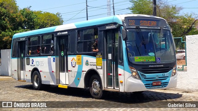 Auto Viação São José 12435 na cidade de Fortaleza, Ceará, Brasil, por Gabriel Silva. Número da foto: #12520071.