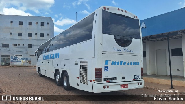 Emtram 3280 na cidade de Barra da Estiva, Bahia, Brasil, por Flávio  Santos. Número da foto: #12521431.