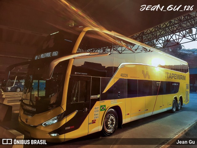 Viação Nova Itapemirim 40226 na cidade de Santos, São Paulo, Brasil, por Jean Gu. Número da foto: #12521608.