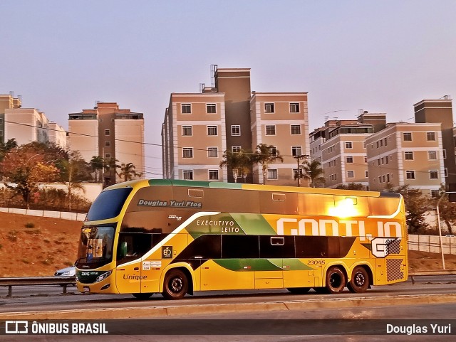 Empresa Gontijo de Transportes 23045 na cidade de Contagem, Minas Gerais, Brasil, por Douglas Yuri. Número da foto: #12521605.