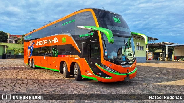 Empresa de Transportes Andorinha 7064 na cidade de Presidente Prudente, São Paulo, Brasil, por Rafael Rodenas. Número da foto: #12519773.