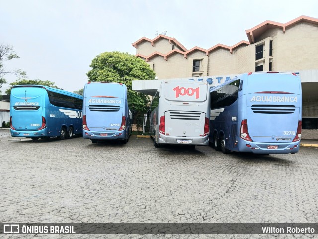 Viação Águia Branca 32710 na cidade de Governador Valadares, Minas Gerais, Brasil, por Wilton Roberto. Número da foto: #12521143.