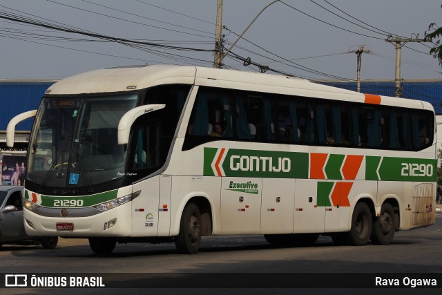 Empresa Gontijo de Transportes 21290 na cidade de Vitória da Conquista, Bahia, Brasil, por Rava Ogawa. Número da foto: #12521528.
