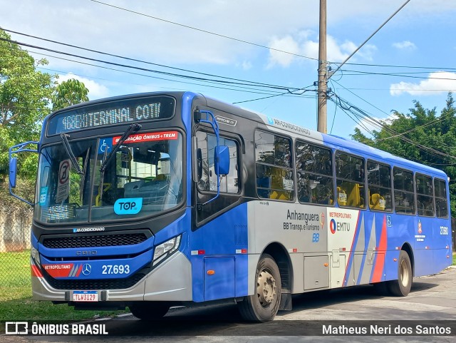 BB Transportes e Turismo 27.693 na cidade de Barueri, São Paulo, Brasil, por Matheus Neri dos Santos. Número da foto: #12521558.