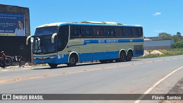 Viação Novo Horizonte 1008811 na cidade de Barra da Estiva, Bahia, Brasil, por Flávio  Santos. Número da foto: #12521422.
