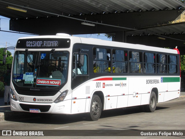 Borborema Imperial Transportes 001 na cidade de Recife, Pernambuco, Brasil, por Gustavo Felipe Melo. Número da foto: #12521883.