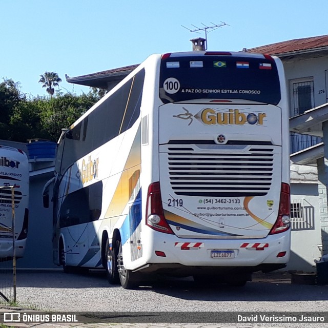 Guibor Turismo 2119 na cidade de Garibaldi, Rio Grande do Sul, Brasil, por David Verissimo Jsauro. Número da foto: #12521414.