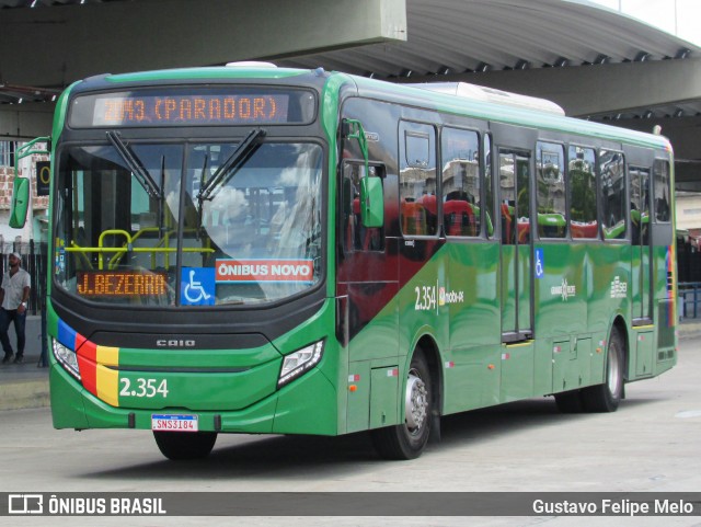 Mobibrasil São Lourenço >>> Mobi-PE 2.354 na cidade de Recife, Pernambuco, Brasil, por Gustavo Felipe Melo. Número da foto: #12521908.