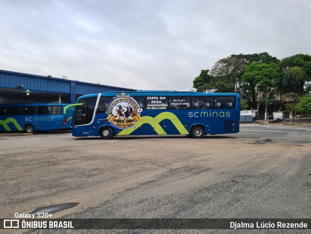 SC Minas Transportes 73823 na cidade de Pouso Alegre, Minas Gerais, Brasil, por Djalma Lúcio Rezende. Número da foto: #12520199.