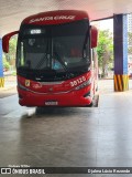 Viação Santa Cruz 38125 na cidade de Pouso Alegre, Minas Gerais, Brasil, por Djalma Lúcio Rezende. Número da foto: #12520197.