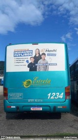 Transporte Coletivo Estrela 1234 na cidade de Florianópolis, Santa Catarina, Brasil, por Wallan Vinicius. Número da foto: #12521364.