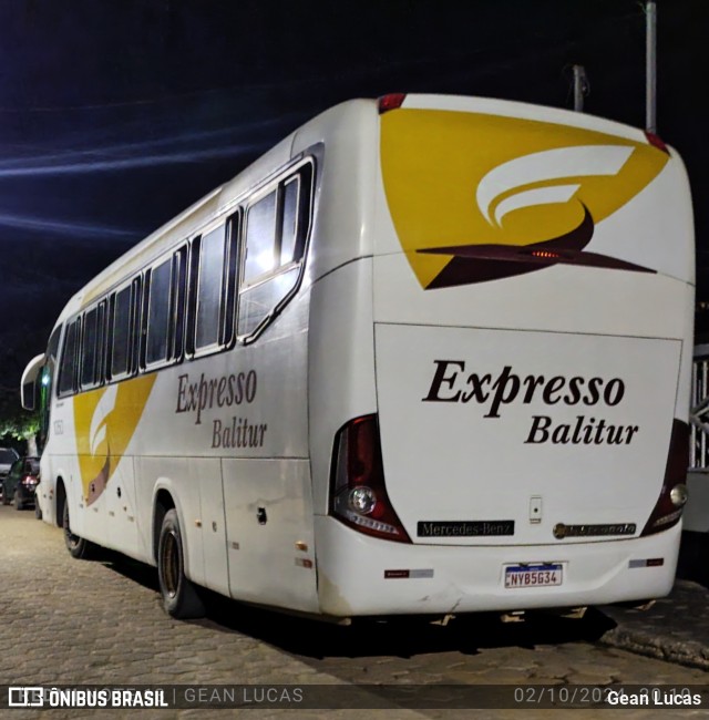 Expresso Balitur 1050 na cidade de Ataléia, Minas Gerais, Brasil, por Gean Lucas. Número da foto: #12456451.