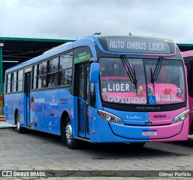Auto Ônibus Líder 0925010 na cidade de Manaus, Amazonas, Brasil, por Gilmar Porfírio. Número da foto: #12456624.