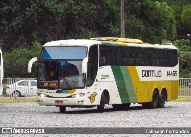 Empresa Gontijo de Transportes 14465 na cidade de Juiz de Fora, Minas Gerais, Brasil, por Tailisson Fernandes. Número da foto: #12458051.