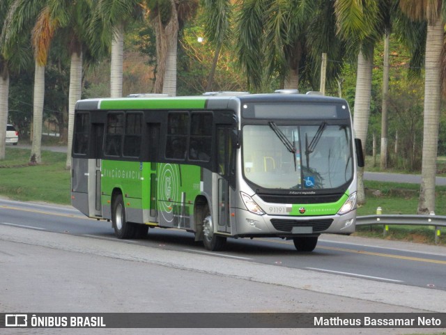 Viação Garcia 91191 na cidade de Paraíba do Sul, Rio de Janeiro, Brasil, por Mattheus Bassamar Neto. Número da foto: #12456766.