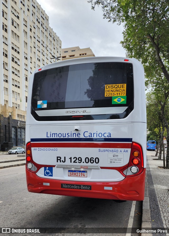 Empresa de Transportes Limousine Carioca RJ 129.060 na cidade de Rio de Janeiro, Rio de Janeiro, Brasil, por Guilherme Pires. Número da foto: #12456471.