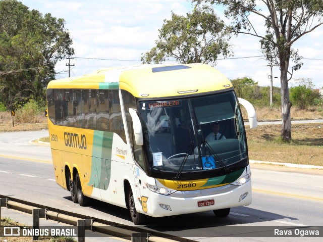 Empresa Gontijo de Transportes 21580 na cidade de Vitória da Conquista, Bahia, Brasil, por Rava Ogawa. Número da foto: #12456950.