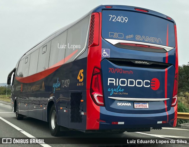 Viação Riodoce 72409 na cidade de Quatis, Rio de Janeiro, Brasil, por Luiz Eduardo Lopes da Silva. Número da foto: #12457858.